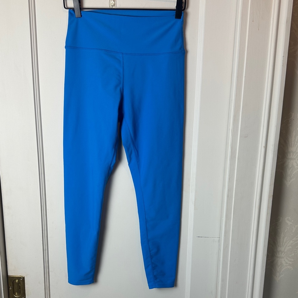 Vibrant Blue High-Waisted Leggings